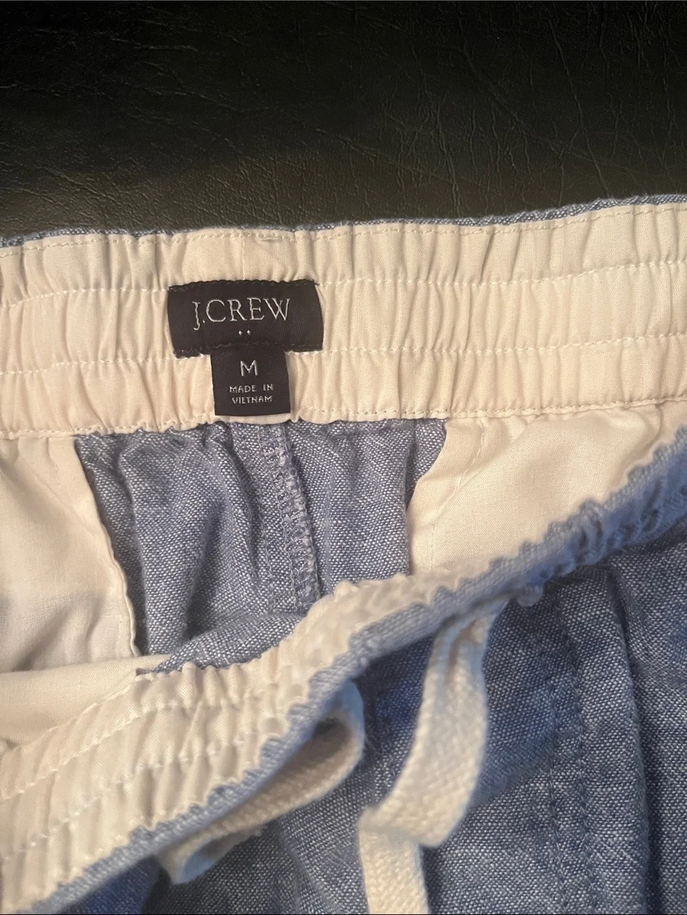 J. Crew Light Blue Men's Drawstring Shorts